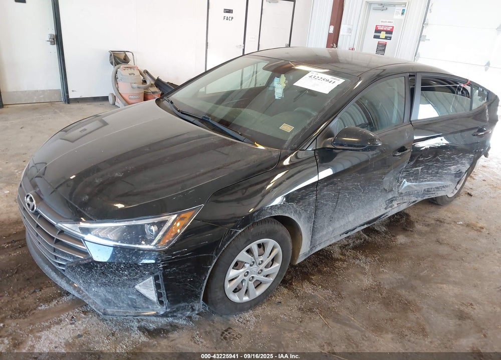 2019 HYUNDAI ELANTRA VIN: KMHD74LF1KU758621