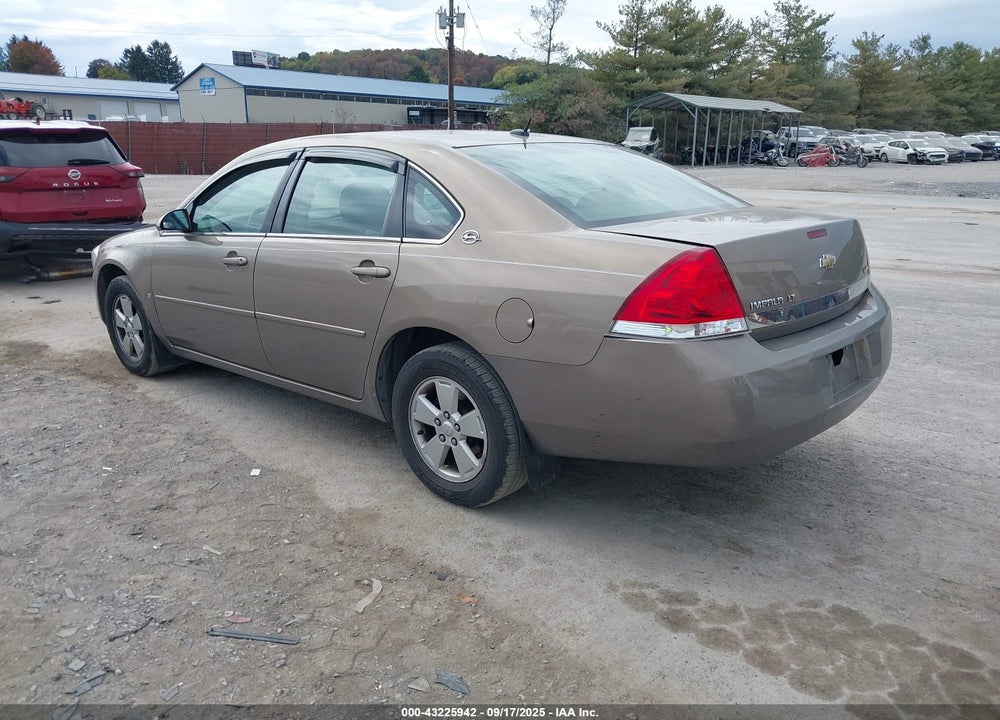 2007 CHEVROLET IMPALA LT VIN: 2G1WT58K579128411