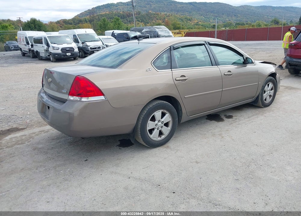 2007 CHEVROLET IMPALA LT VIN: 2G1WT58K579128411