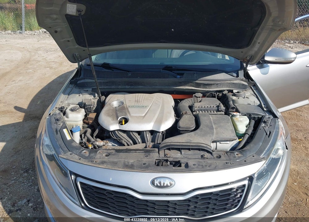 2012 KIA OPTIMA HYBRID VIN: KNAGM4AD3C5030335