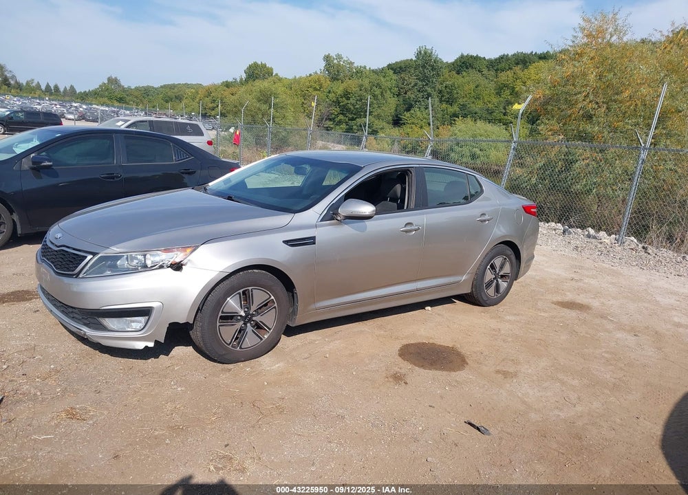 2012 KIA OPTIMA HYBRID VIN: KNAGM4AD3C5030335