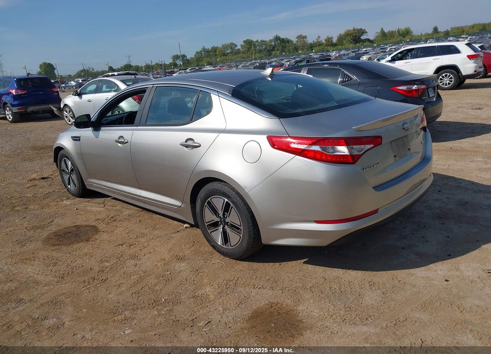 2012 KIA OPTIMA HYBRID VIN: KNAGM4AD3C5030335