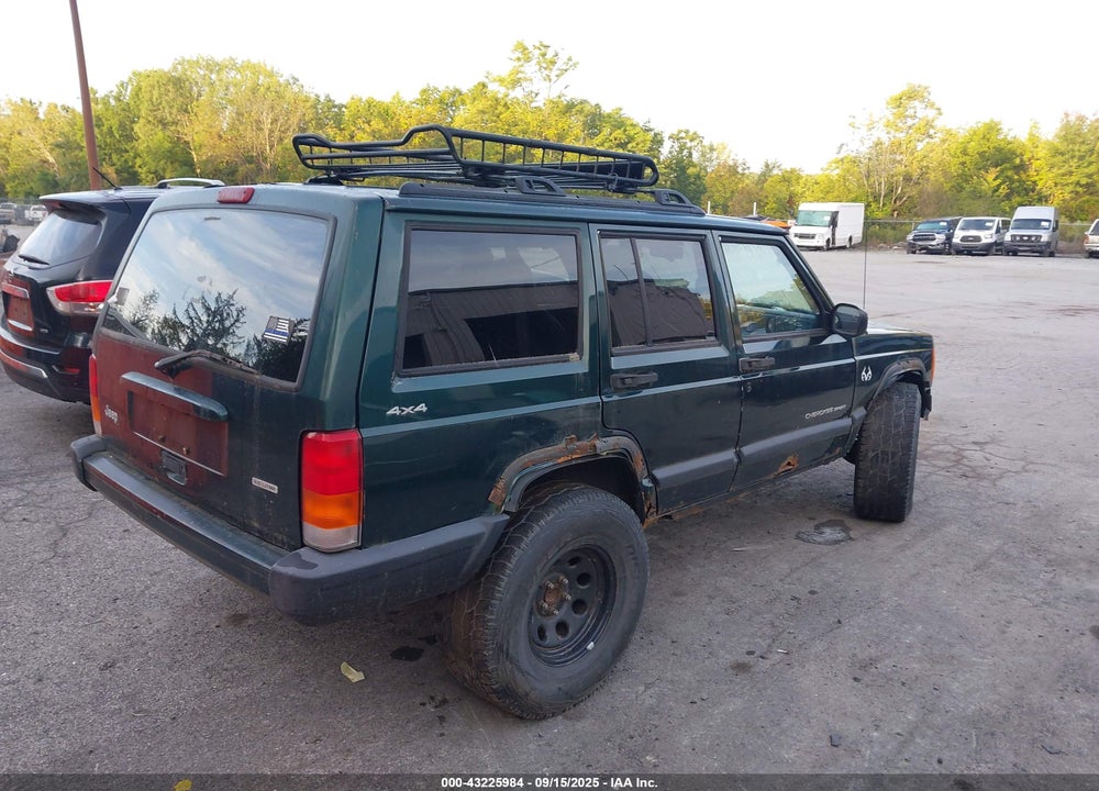 2000 JEEP CHEROKEE SPORT VIN: 1J4FF48S4YL260945
