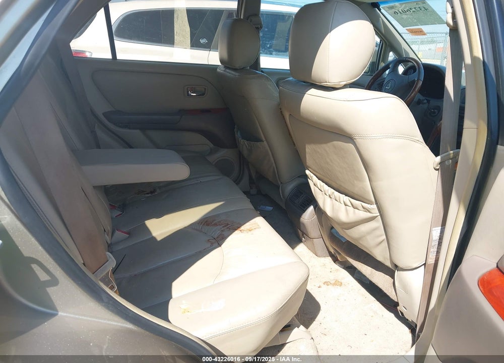 2002 LEXUS RX 300 VIN: JTJGF10U820125625