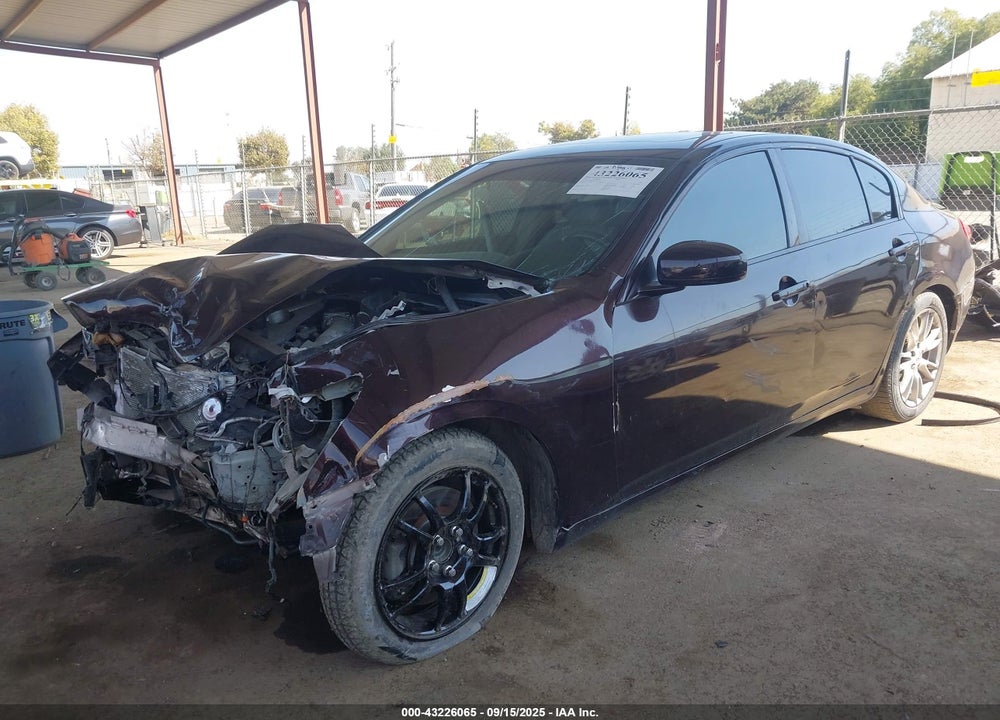 2007 INFINITI G35 JOURNEY VIN: JNKBV61E67M705118