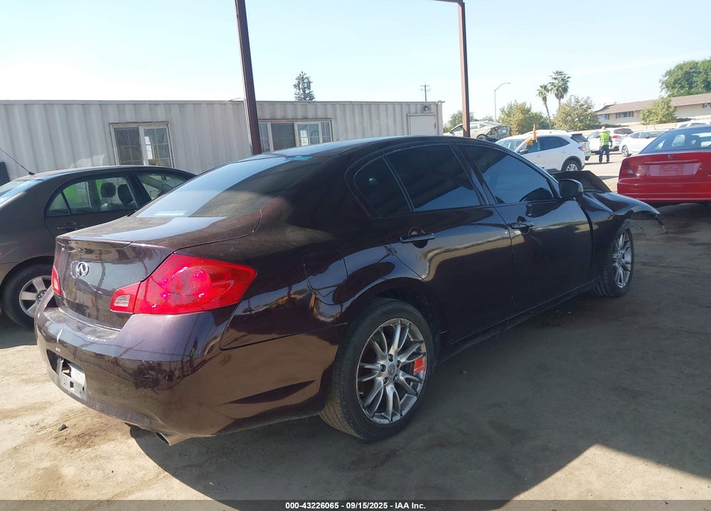 2007 INFINITI G35 JOURNEY VIN: JNKBV61E67M705118