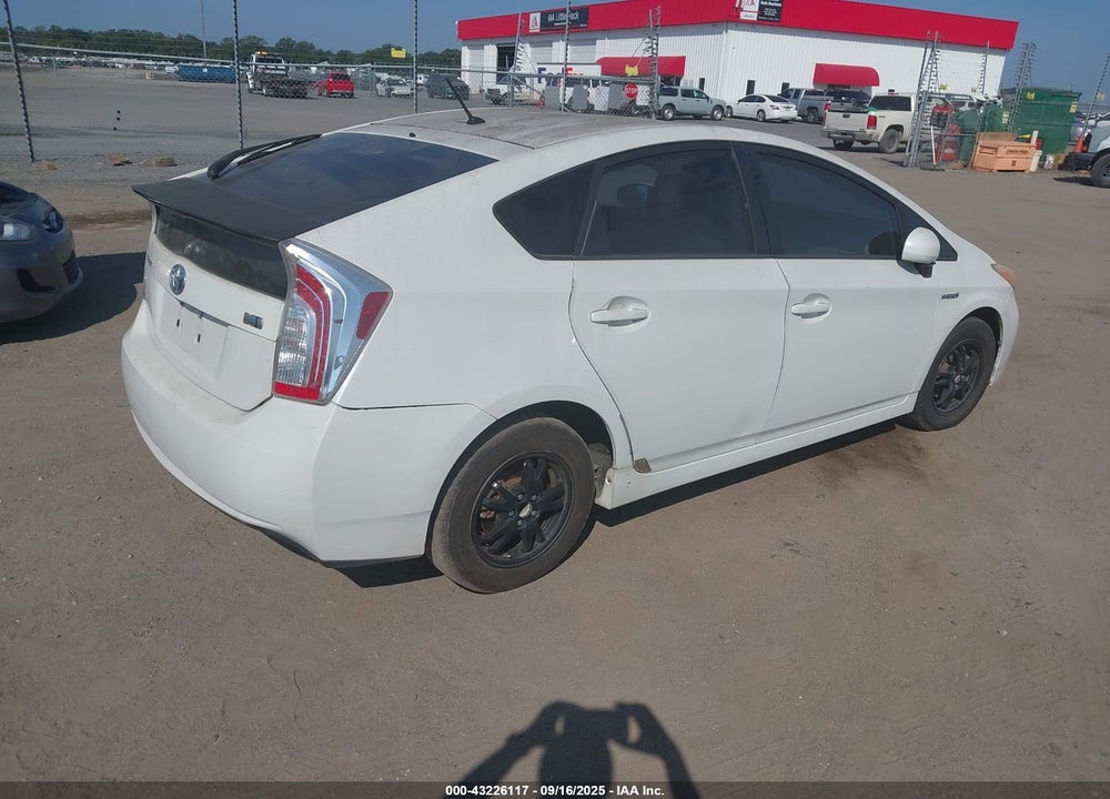 2013 TOYOTA PRIUS VIN: JTDKN3DU0D0338710