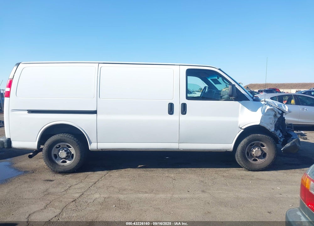 2014 CHEVROLET EXPRESS 2500 WORK VAN VIN: 1GCWGFCA8E1165454