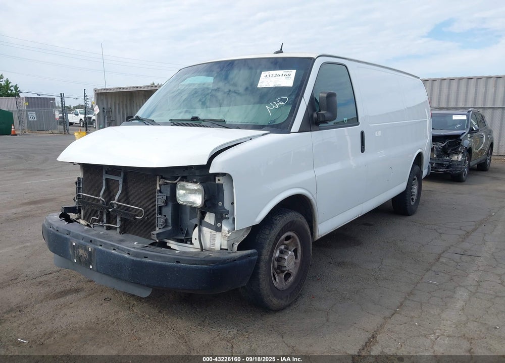 2014 CHEVROLET EXPRESS 2500 WORK VAN VIN: 1GCWGFCA8E1165454