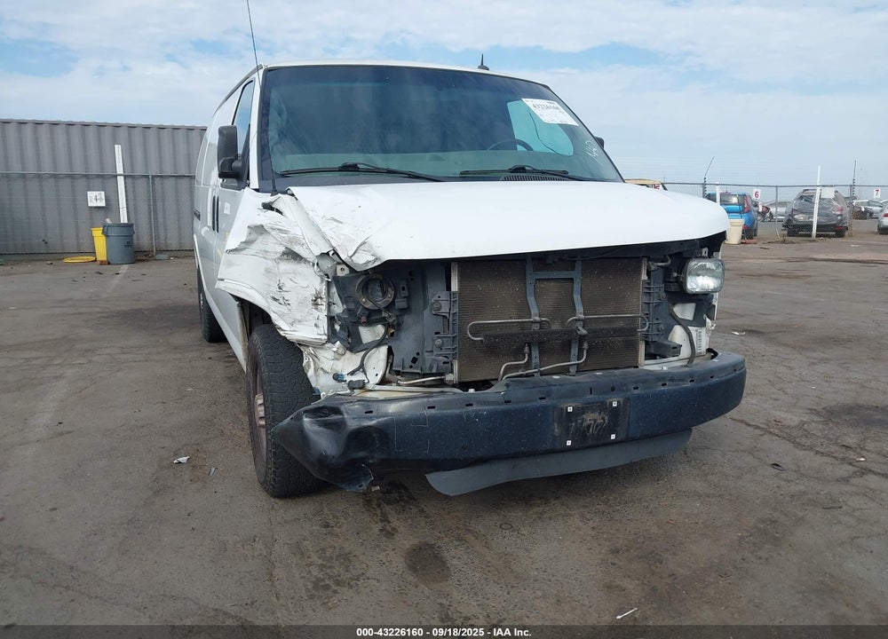 2014 CHEVROLET EXPRESS 2500 WORK VAN VIN: 1GCWGFCA8E1165454