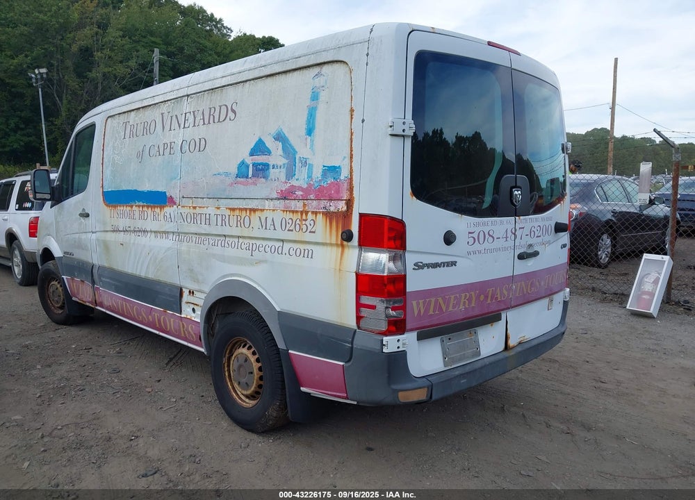 2007 DODGE SPRINTER VAN 2500 VIN: WD0PE745X75186374