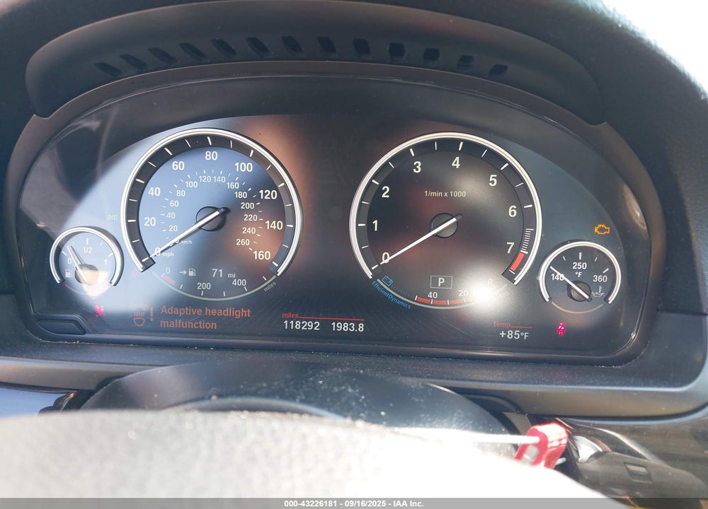 2016 BMW 535I VIN: WBA5B1C57GG552865