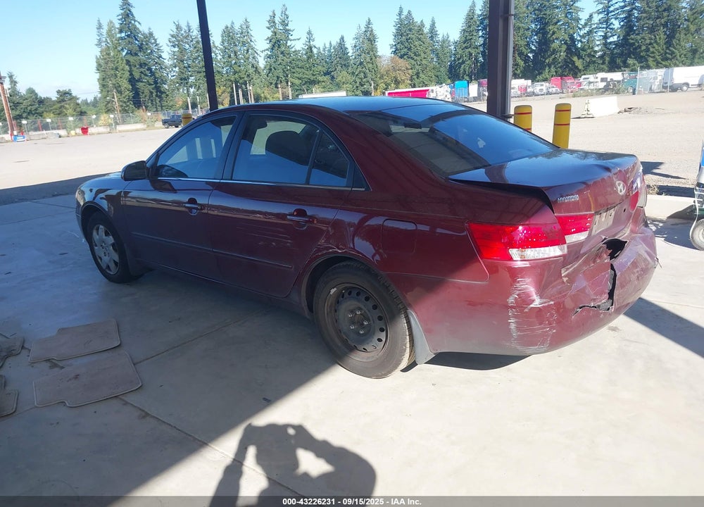 2007 HYUNDAI SONATA GLS VIN: 5NPET46C17H210528