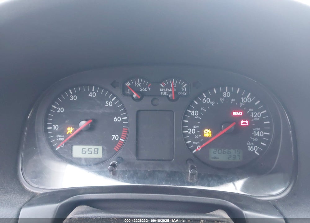 2001 VOLKSWAGEN JETTA VIN: 3VWSS29M11M035761