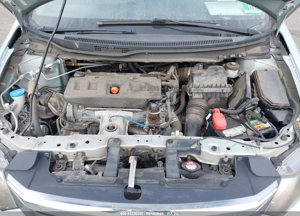 2012 HONDA CIVIC VIN: 19XFB2F81CE061334