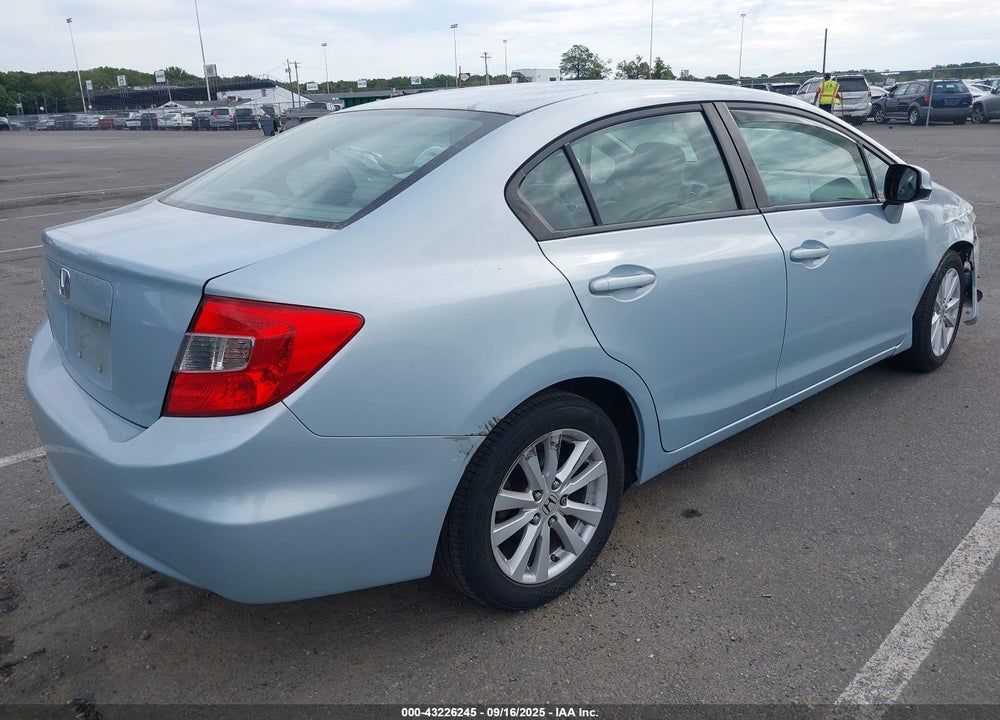 2012 HONDA CIVIC VIN: 19XFB2F81CE061334