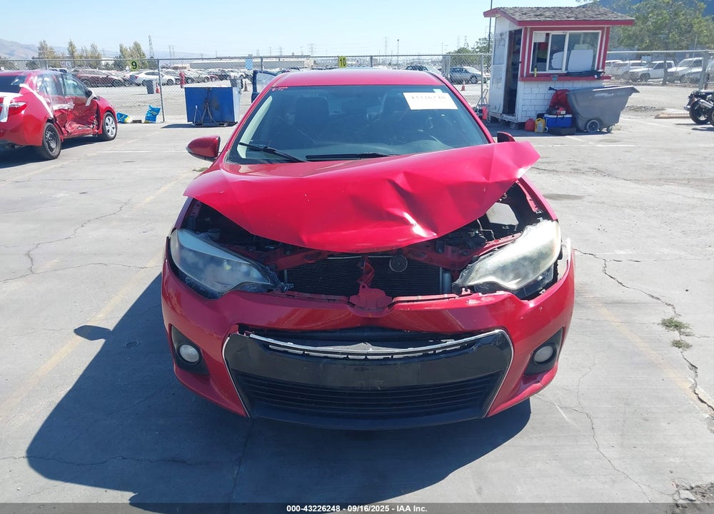 2015 TOYOTA COROLLA S PLUS VIN: 2T1BURHE3FC271070