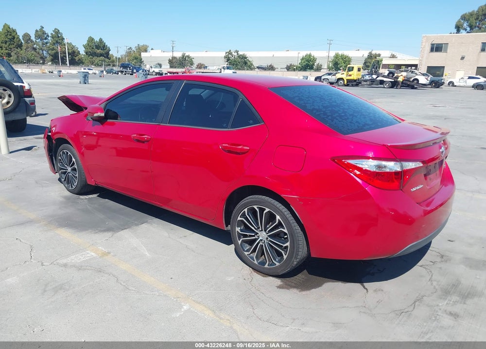 2015 TOYOTA COROLLA S PLUS VIN: 2T1BURHE3FC271070