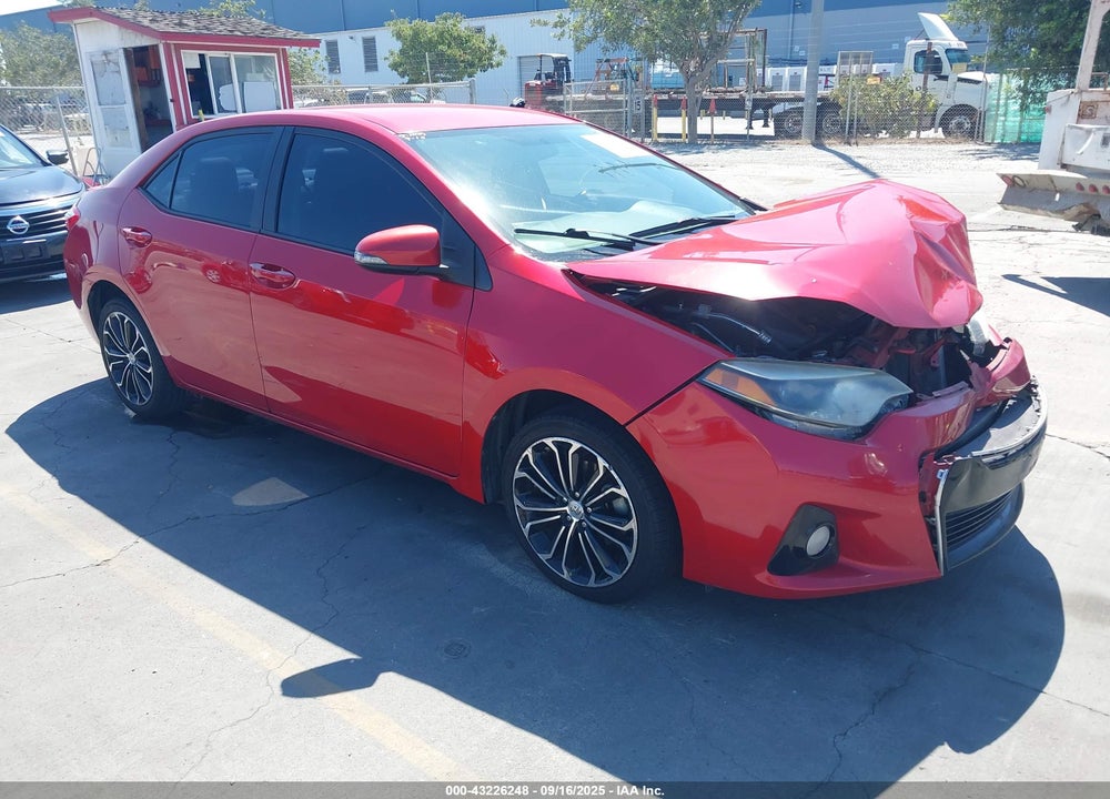 2015 TOYOTA COROLLA S PLUS VIN: 2T1BURHE3FC271070