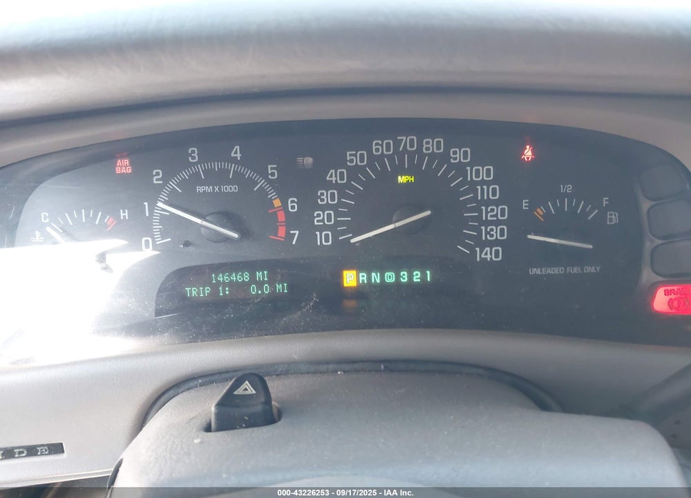 1998 BUICK PARK AVENUE VIN: 1G4CW52K0W4626796