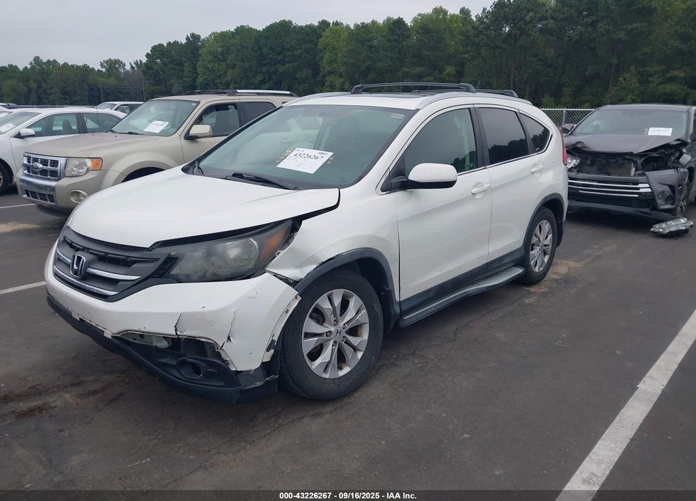 2012 HONDA CR-V EX-L VIN: 2HKRM4H70CH119050