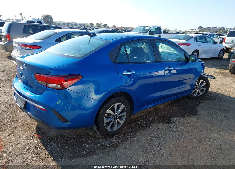 2022 KIA RIO S VIN: 3KPA24AD7NE436916