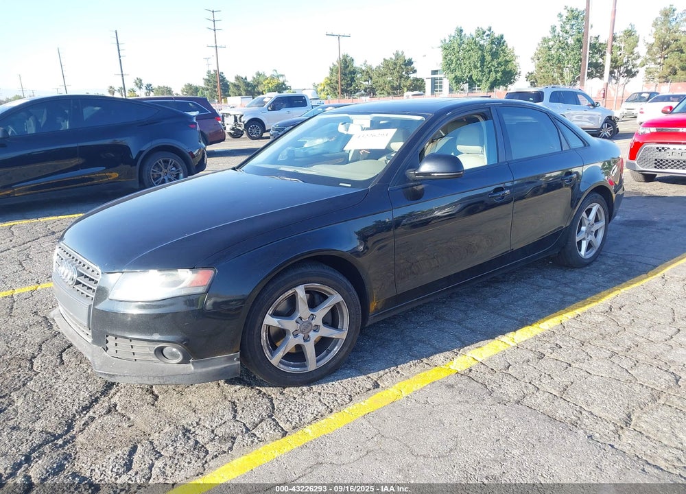 2009 AUDI A4 VIN: WAULF78K59N010174