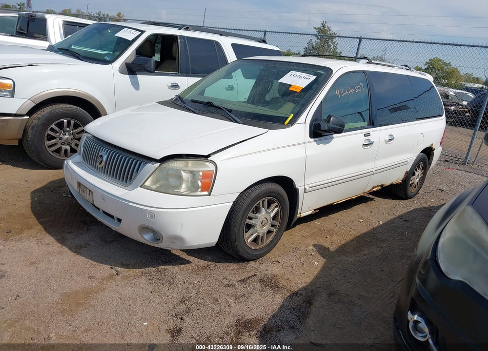 2005 MERCURY MONTEREY PREMIER VIN: 2MRDA232X5BJ05476