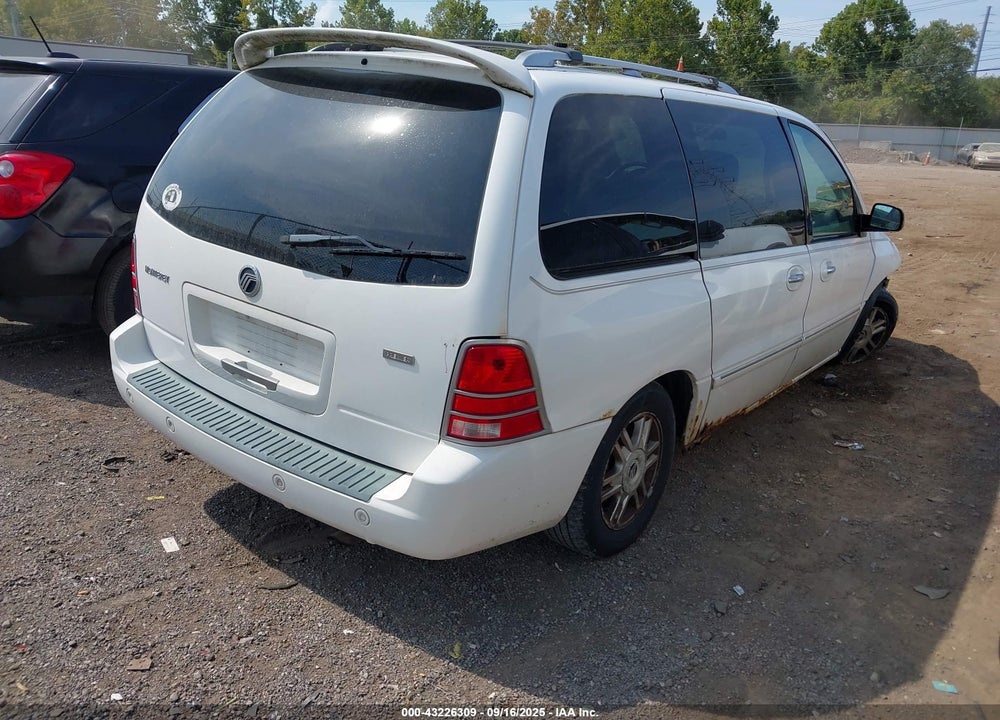 2005 MERCURY MONTEREY PREMIER VIN: 2MRDA232X5BJ05476