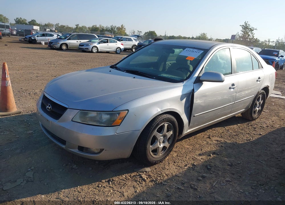 2006 HYUNDAI SONATA GLS V6/LX V6 VIN: 5NPEU46F86H038794