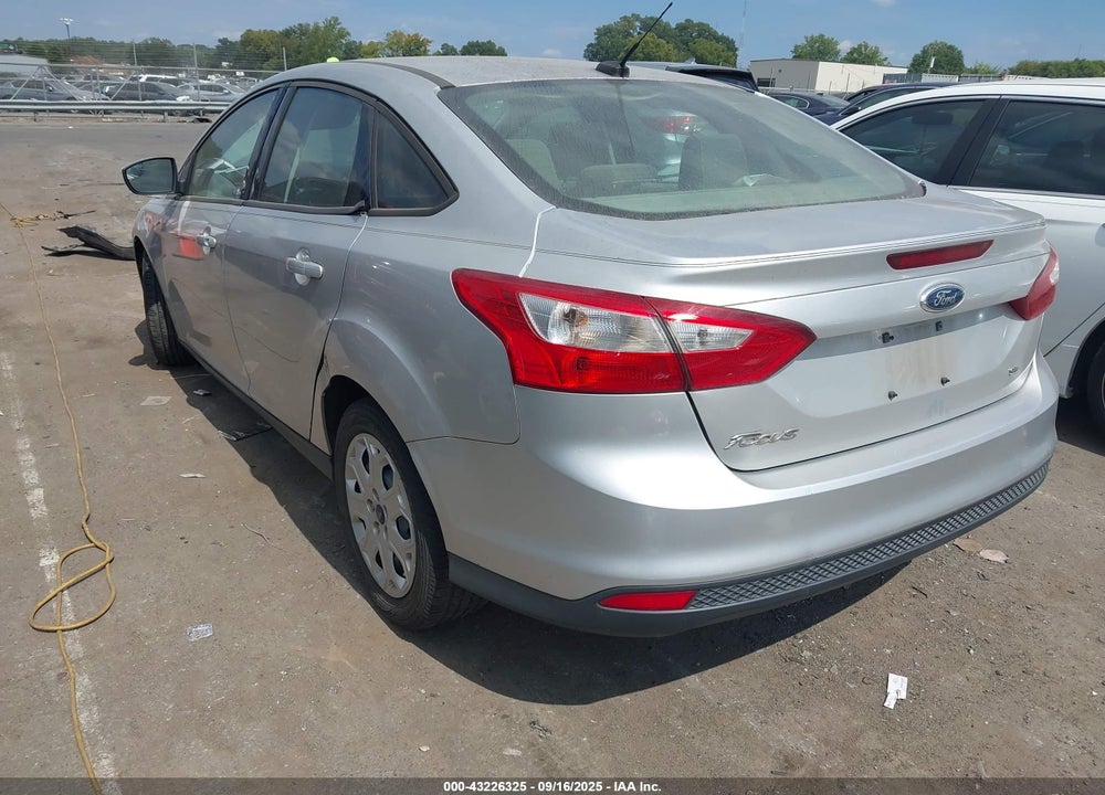 2012 FORD FOCUS SE VIN: 1FAHP3F24CL206066