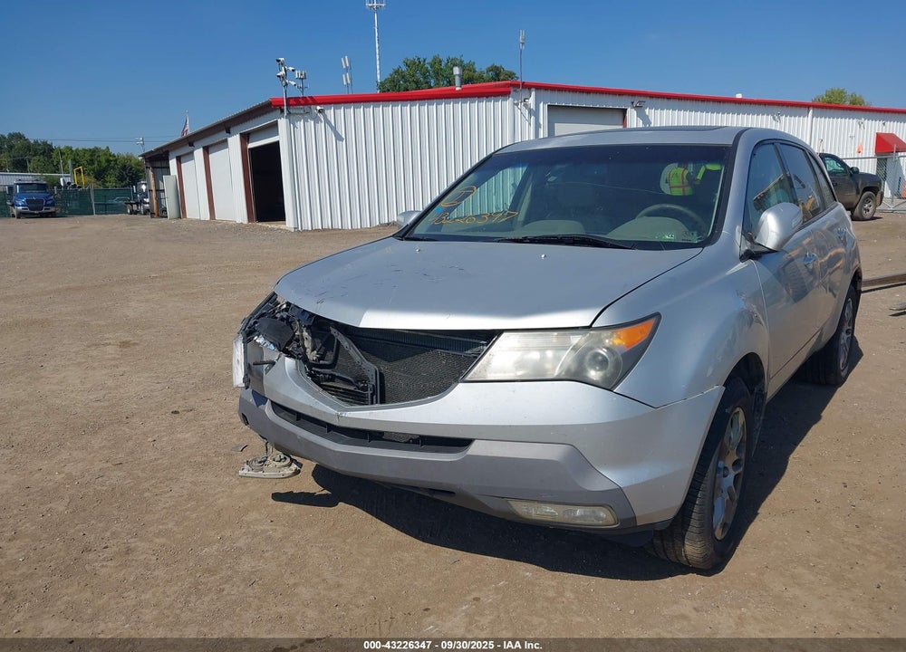 2008 ACURA MDX TECHNOLOGY PACKAGE VIN: 2HNYD28698H552917