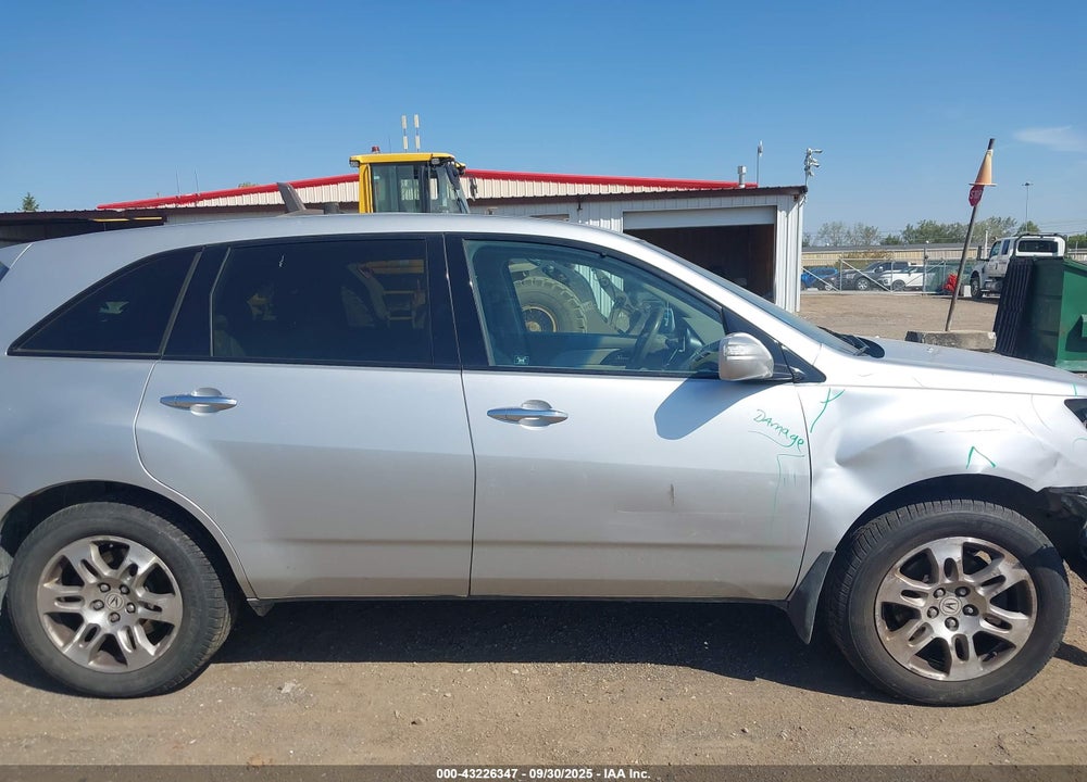 2008 ACURA MDX TECHNOLOGY PACKAGE VIN: 2HNYD28698H552917