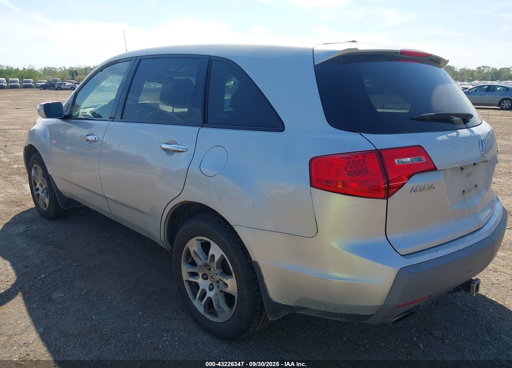2008 ACURA MDX TECHNOLOGY PACKAGE VIN: 2HNYD28698H552917