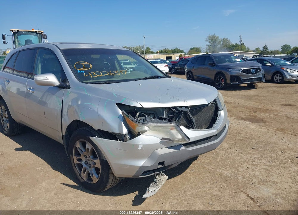 2008 ACURA MDX TECHNOLOGY PACKAGE VIN: 2HNYD28698H552917