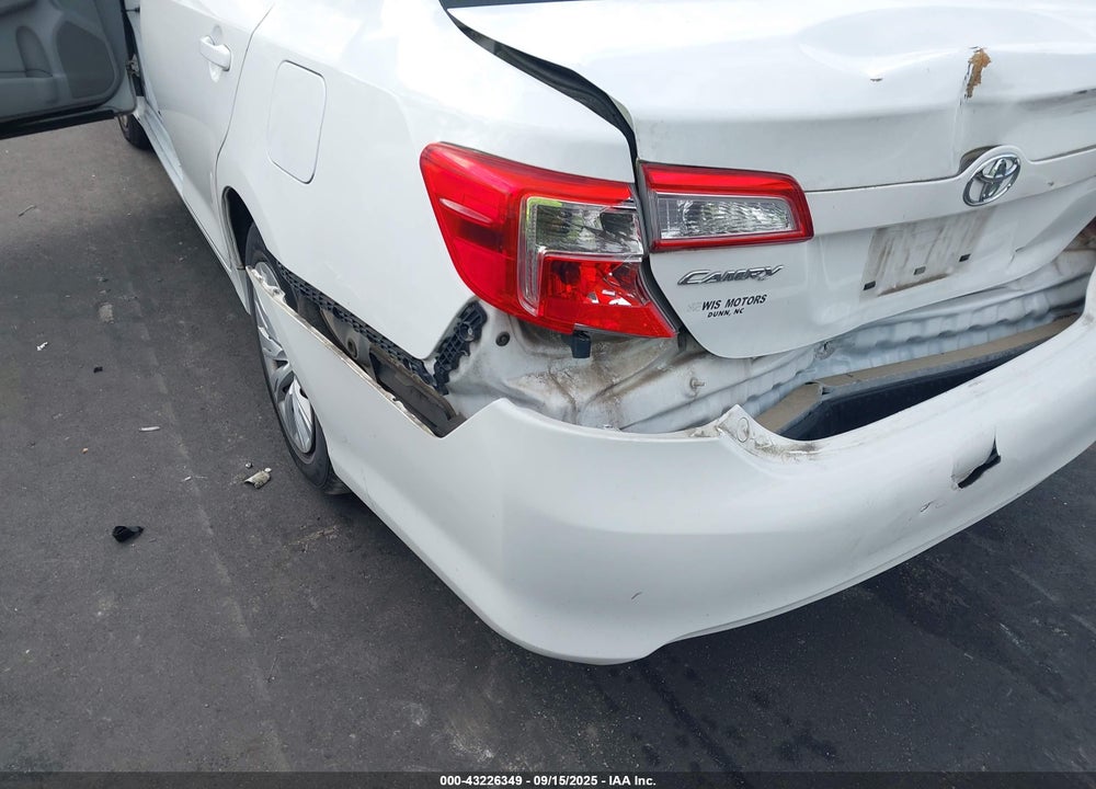 2013 TOYOTA CAMRY VIN: 4T1BF1FK6DU206410