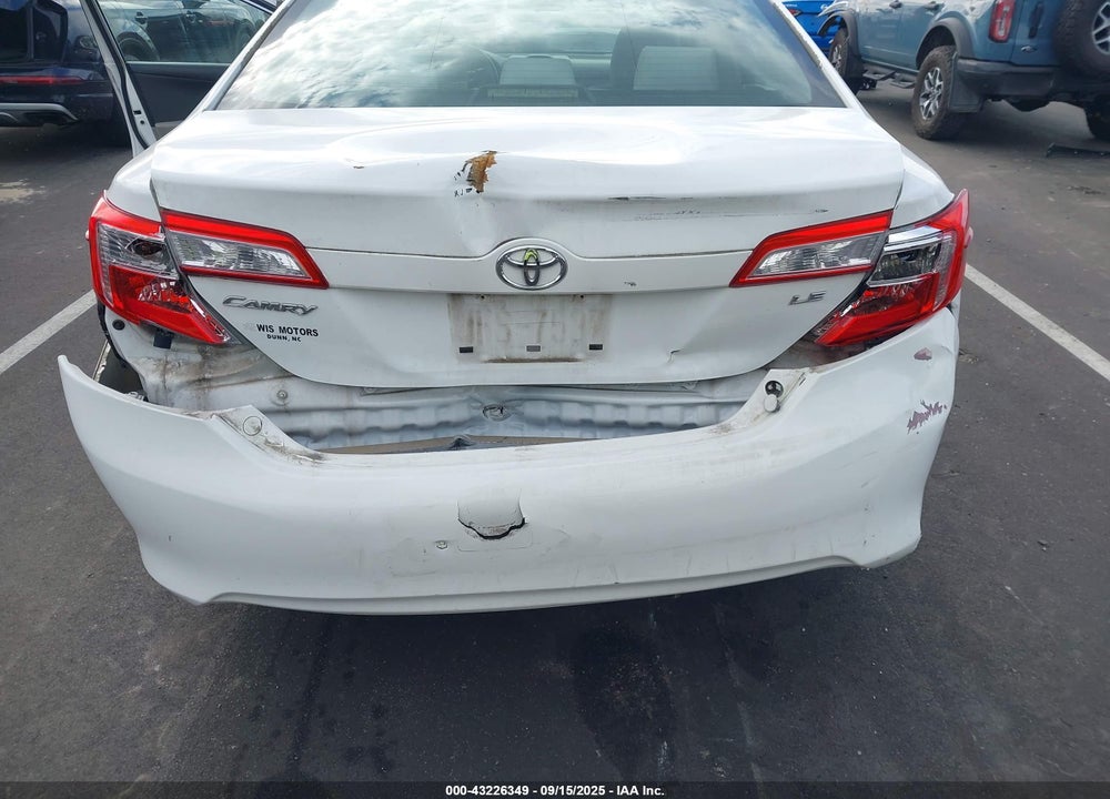 2013 TOYOTA CAMRY VIN: 4T1BF1FK6DU206410