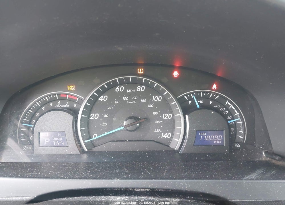 2013 TOYOTA CAMRY VIN: 4T1BF1FK6DU206410