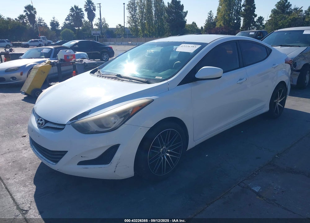 2015 HYUNDAI ELANTRA SE VIN: 5NPDH4AE0FH548314