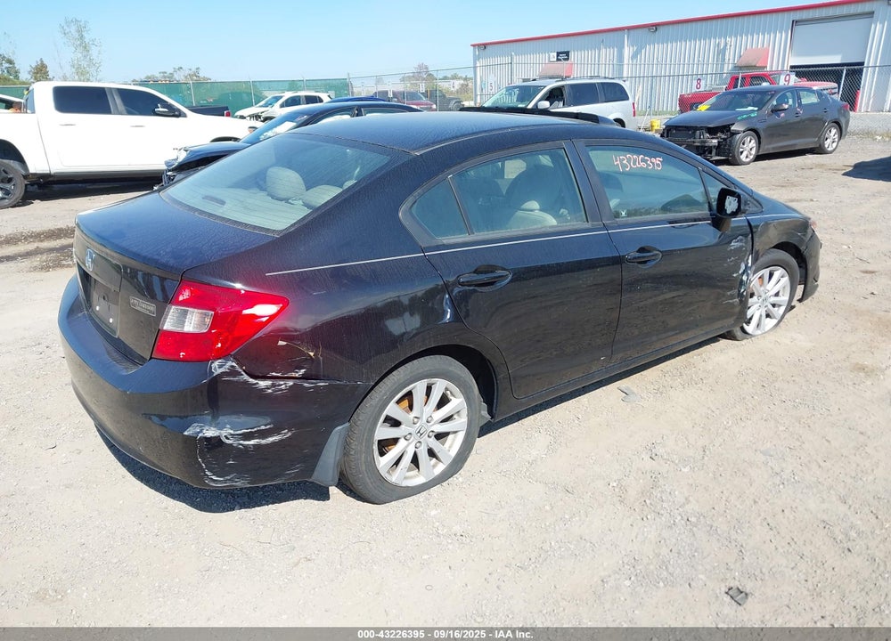 2012 HONDA CIVIC EX-L VIN: 19XFB2F94CE066083