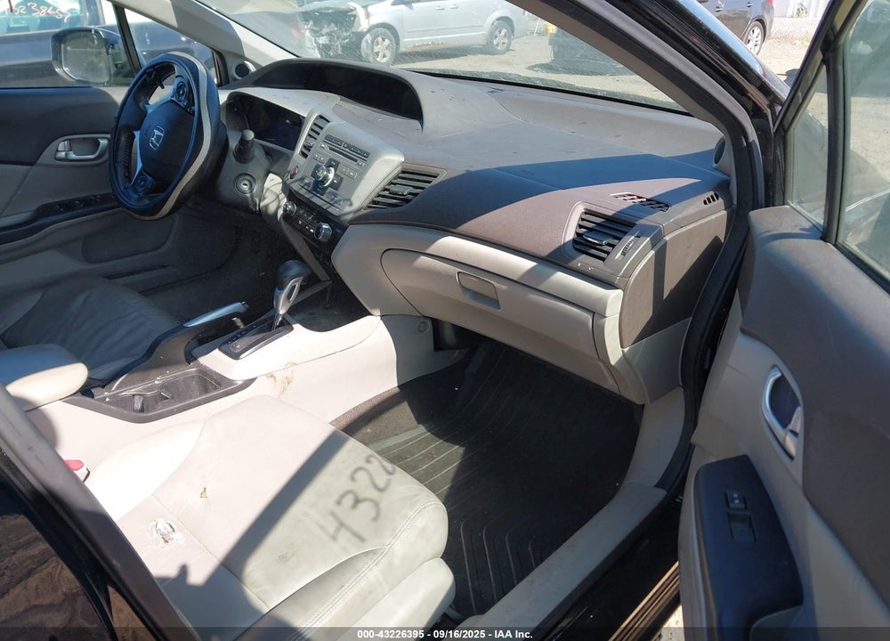 2012 HONDA CIVIC EX-L VIN: 19XFB2F94CE066083