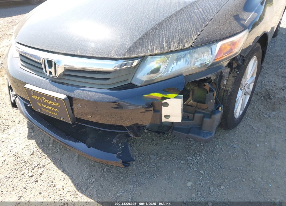 2012 HONDA CIVIC EX-L VIN: 19XFB2F94CE066083