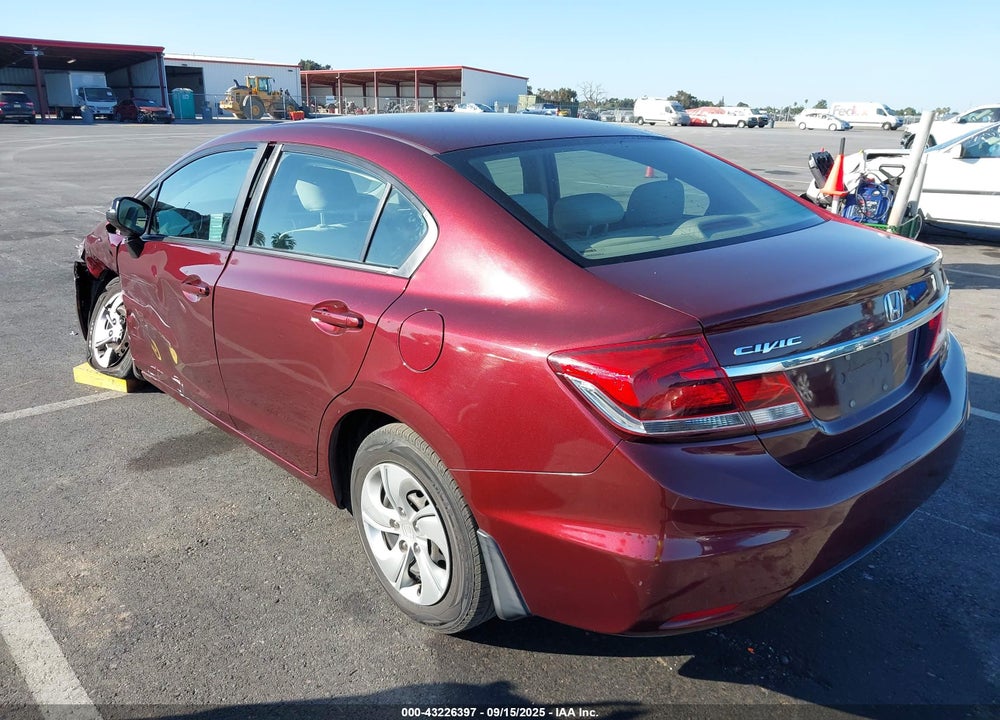 2015 HONDA CIVIC LX VIN: 19XFB2F5XFE279296