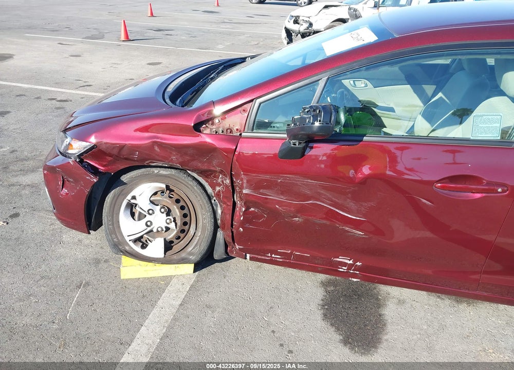 2015 HONDA CIVIC LX VIN: 19XFB2F5XFE279296