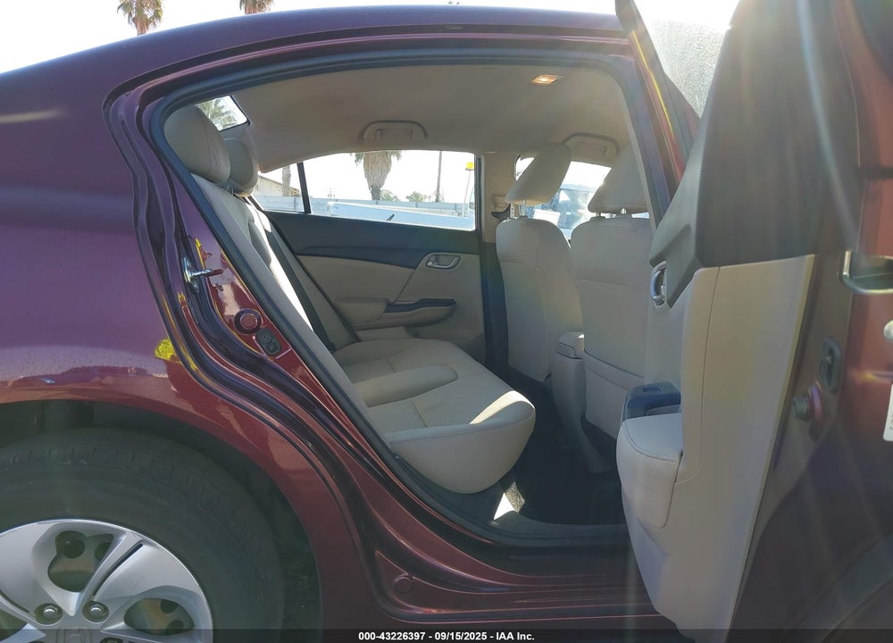 2015 HONDA CIVIC LX VIN: 19XFB2F5XFE279296