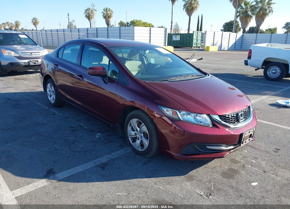 2015 HONDA CIVIC LX VIN: 19XFB2F5XFE279296