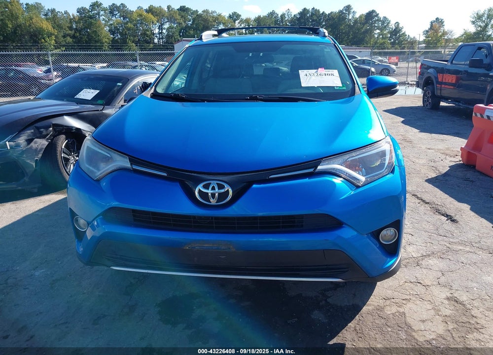 2016 TOYOTA RAV4 XLE VIN: 2T3RFREV8GW492278
