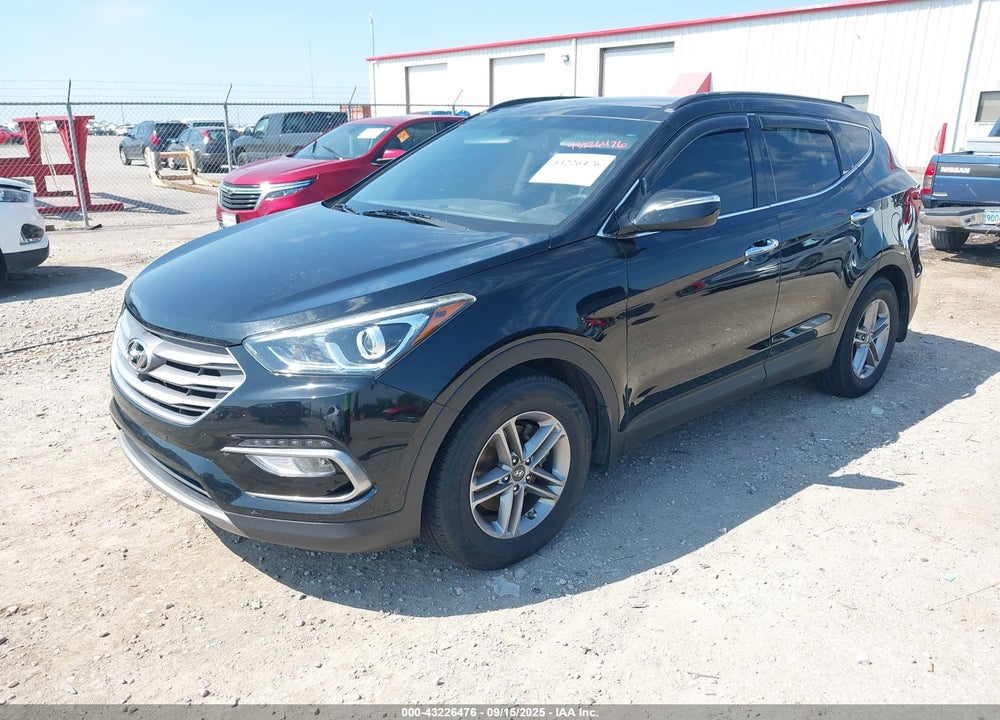 2017 HYUNDAI SANTA FE VIN: 5XYZU3LB9HG475274