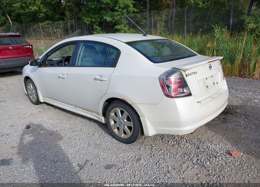 2012 NISSAN SENTRA VIN: 3N1AB6AP2CL631288