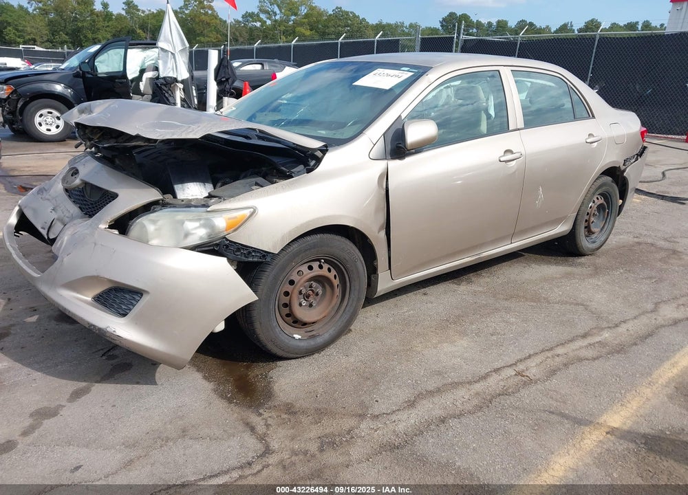 2009 TOYOTA COROLLA VIN: 1NXBU40E49Z036131
